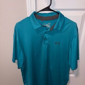 LG Men's Teal Polo Shirt